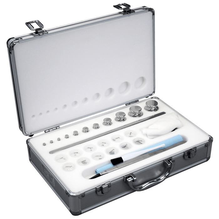 E1 1mg to 50g OIML Box Set Calibration Weights - Inscale Scales