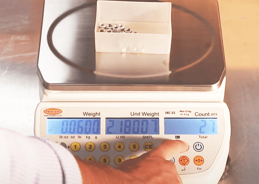 Inscale IXC Bench Counting Scale - Inscale Scales