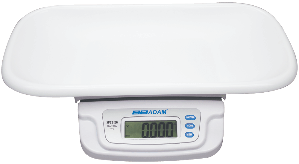 MTB Adam Baby and Toddler Scale - 20kg x 5g - Inscale Scales